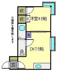 ニューリッチの物件間取画像